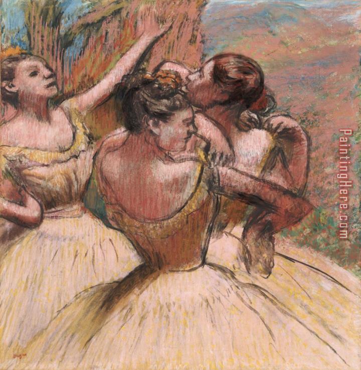 Edgar Degas Three Dancers